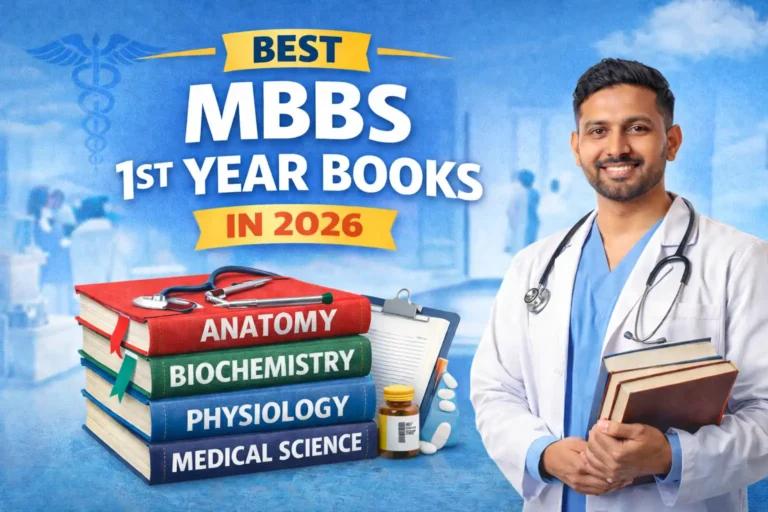 Best MBBS 1st Year Books in 2026 – Complete Subject-Wise Guide for Medical Students