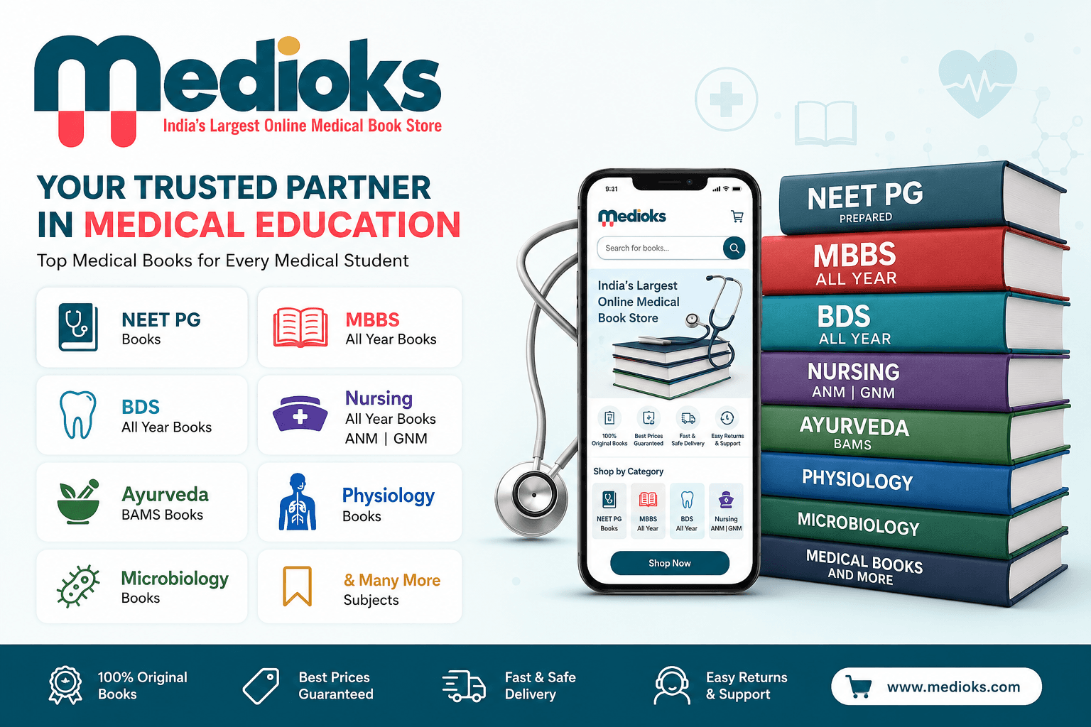 Best BSc Nursing First Year Books (2026 Complete Guide)